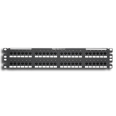 Panduit® DP485E88TGY DP5e Flat Punchdown Patch Panel (RoHS Compliant)